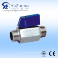 Stainless Steel M/M Thread Mini Ball Valve